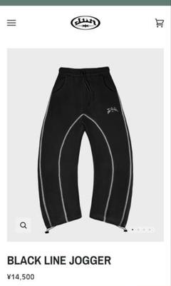 DIVINBYDIVNIN BLACK LINE JOGGERのサムネイル