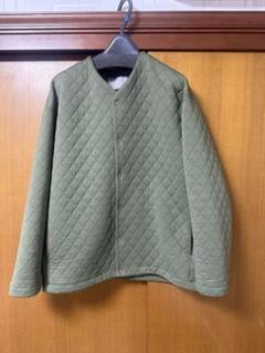 CURLY SNAP BUTTON CARDIGAN -quilting