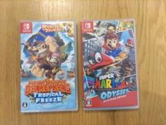 Switch ソフト　スーパーマリオオデッセイ　ドンキーコング　２セット Switch ソフト スーパーマリオオデッセイ ドンキーコング 2