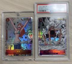 psa8 モンキー・D・ルフィ ギア2/ナミ コミックパラレル セット