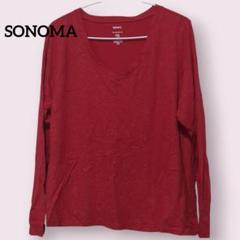 SONOMA【PXL】 The Everyday Tee レッド ラメ
