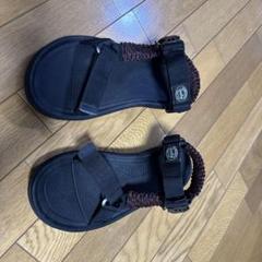 Teva ブラック スポーツサンダル　スノーピーク　コラボ
