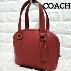 COACH ワインレッド プリーツハンドバッグ COACH ワインレッド プリーツハンドバッグ | Shop at Mercari