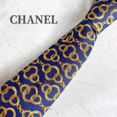 美品　CHANEL シャネル　ネクタイ　シルク