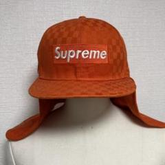 Supreme ボックスロゴ オレンジナイロンジェットキャップ - メルカリ