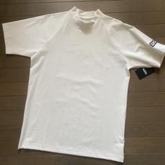 SLDO.エスルド ゴルフ モックネック シャツ ホワイト XL - メルカリ