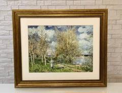 「春の小さな草地」アルフレッド・シスレー 絵画　テイト・ギャラリー所蔵 m40307307387_1.jpg?1683977435
