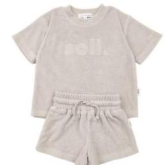 soll. the label セットアップ soll. the label コットン セットアップ L brown | uraraka