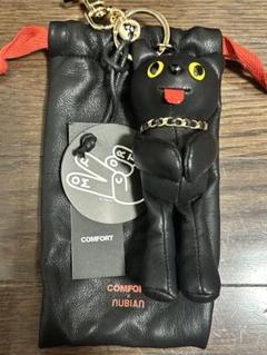 コンフォート　ピョン　PIYONG キーリング　黒猫レザー コンフォート ピョン PIYONG キーリング 黒猫レザー - メルカリ