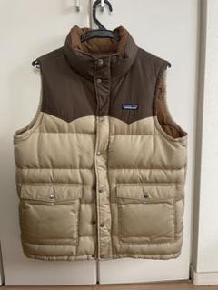 極美品 XL 希少 80s パタゴニア グースダウン ダウンベスト ブランド古着】中綿ベスト（ダウンベスト）｜patagonia