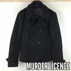 2025年最新】Murder License メンズ ピーコート・ウールコートの