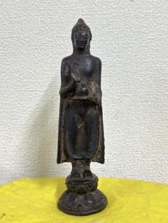 古美術仏像阿弥陀仏像 古銅製 F28