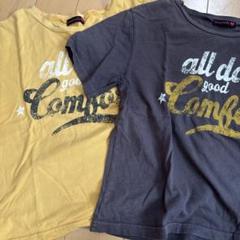 ラブトキシック　TシャツＬサイズ黄色、ブラウン