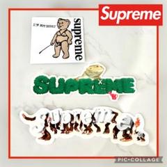 レア　Supreme シュプリーム ステッカー 2枚セット ヌード 裸 シール 未使用品！ SUPREME シュプリーム ステッカー シール まとめ売り