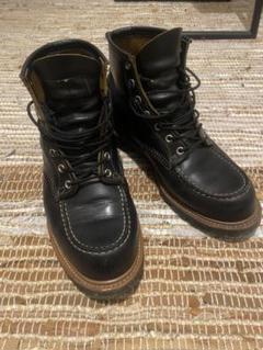 【9E 美品 16年】レッドウィング 8176 ブラックビブラム ブーツ 11E 箱付 未使用 16年】レッドウィング 8176 ビブラム アイ