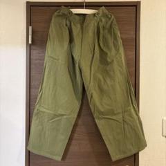 Samansa Mos2 パンツ F オリーブ