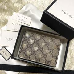 GUCCI DIONYSUS コンパクトウォレット 折り財布 シルバー タイガー ...