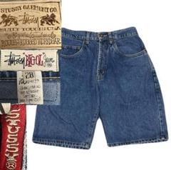 90's OLD STUSSY デニム ハーフパンツ bigol’jeans