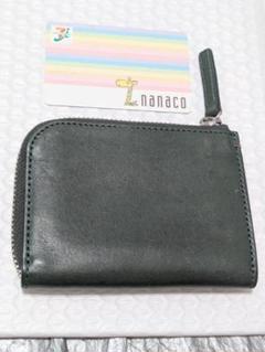 土屋鞄　財布 ハンディLファスナー　ヴィンテージワックス　グリーン　ウォレット