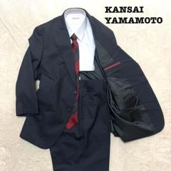 美品 KANSAI YAMAMOTO ブラックストライプ スーツ ビジネス オーダーメイド KANSAI ブラック ストライプ Y4 1タック｜Yahoo