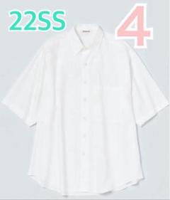 AURALEE WASHED FINX TWILL HALF SHIRTS