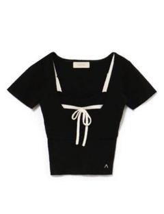 トップス Natalie ribbon set ANDMARY】Natalie ribbon set