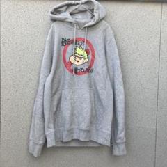 2276【UnitedAthle】M♡キャラクターグラフィックパーカー 裏起毛