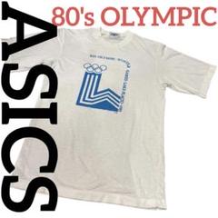 80's vintage "ASICS"LAKE PLACID OLYMPIC