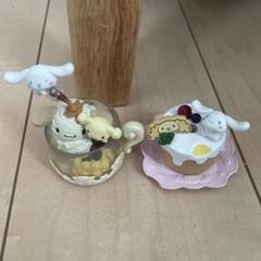 シナモロール シナモン グッズ ミニチュアフィギュア 5点セット スイーツ シナモロール - シナモロール ミニフィギュア 5種セット