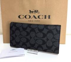 COACH 長財布 新品 二つ長財布 メンズ