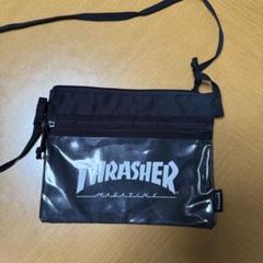 THRASHER ショルダーバッグ ブラック