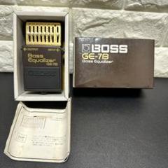 日本製　BOSS ベースエフェクター GE-7B 美品　本体のみ 2025年最新】BOSS GE-7Bの人気アイテム - メルカリ