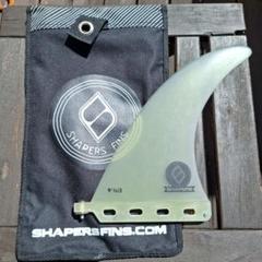 超美品 SHAPERS FINS 9" FLEX ロングボード センターフィン