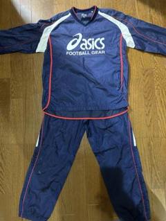 ASICS 山梨学院高等学校 ピステ・ウィンドブレーカー 山梨学院 asics ストライプ ピステ・ウィンドブレーカー
