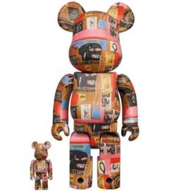 BE@RBRICK Warhol BASQUIAT #2 100％ 400％のサムネイル