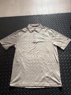 NIKE GOLF タイガーウッズ　デッドストック　べージュ　00s ポロシャツ NIKE GOLF タイガーウッズ デッドストック べージュ 00s