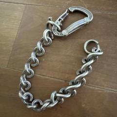 CHOLOS チョロス シルバー ウォレットチェーン cholos(チョロス) / WALLET CHAIN/ウォレットチェーン/SILVER