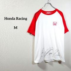 Honda Racing Tシャツ 　M　土屋圭市　中嶋悟　道上龍　サイン入り