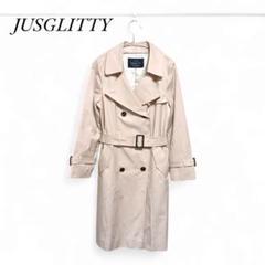 新品★JUSGLITTY★ベージュスプリングコート 楽天市場】スプリングコート ステンカラーコート レディース 春