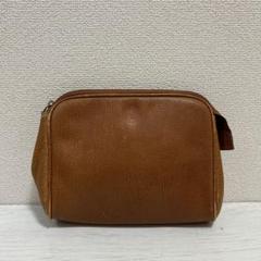 【良品✨】ラルフローレン クラッチバッグ オールレザー ブラウン ヴィンテージ RALPH LAUREN ラルフローレン クラッチバッグ