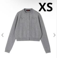 CABaN コットンカシミヤ　グレーネックカーディガン CABaN コットンカシミヤ ポケットクルーネックカーディガン