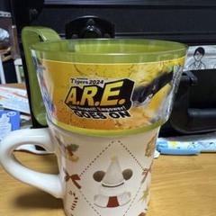 【値下げ不可】阪神タイガース　ビアカップホルダー 阪神タイガース ビアカップホルダー オリジナルビアカップ