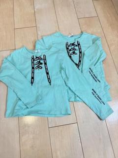 JENNI love 長袖Tシャツ カットソー　130 140姉妹おそろ　緑