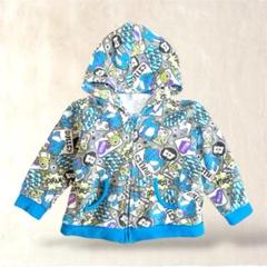 モンスターズインク　【90cm】　フード付きパーカー　ポケットあり　子供服