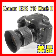 ☘️スマホ転送ケーブル付☘️Canon EOS 7D Mark Ⅱ レンズキット