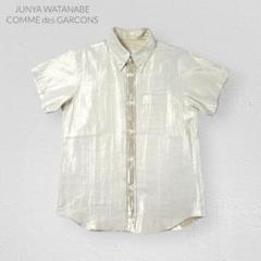 JUNYA WATANABE Gold Short Sleeve Shirt