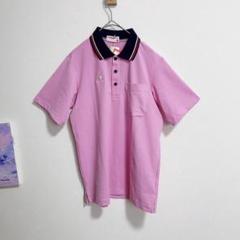 新品　ルコック　ルコックスポルティフ　ポロシャツ　ユニセックス　半袖　ピンク