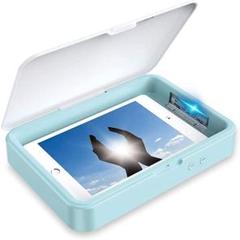 UV除菌器 スマホ除菌器 紫外線滅菌器 8インチ大容量携帯電話殺菌器 2台スマホ