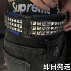 黒 スタッツベルト y2k sk8スケーター bigboy supremeのサムネイル