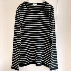極美品　MACKINTOSH PHILOSOPHY ストライプニット 38 M